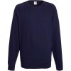 F.O.L. | Lightweight Raglan Sweat, Pánska raglánová mikina, modrá Deep Navy, S