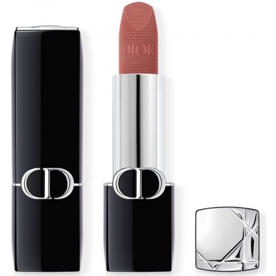 DIOR Rouge Dior dlhotrvajúci rúž plniteľná 724 Tendresse Velvet 3,5 g