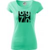 Tachometer 70 - Dámske tričko Pure - XS ( Mätová )