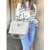 Béžová kabelka do ruky Laura Biaggi DX-JS-59-cream