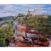 Bratislava - Akad. mal. Igor Navrotskyi, originálny, ručne maľovaný obraz M (do veľkosti 65x65cm) Viac farieb