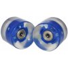 Modré LED koliesko ABEC 7 - 2 kusy