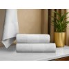 Textilomanie Sada uterákov CARRARA 1ks 60x100 cm a 1ks 40x55 cm 100% bavlna, biela