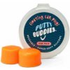 Putty Buddies – 1 pár plávajúcich silikónových štupľov do uší Farba: Oranžová plávajúce silikónové štuple do uší