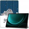 VSETKONAMOBIL 65795 ART Zaklápacie puzdro pre Samsung Galaxy Tab S9 FE+ LAZY CAT