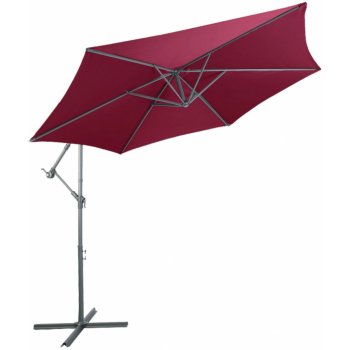 Záhradný slnečník konzolový LINDER EXCLUSIV 300 cm MC2006 Burgundy