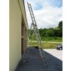 Trojdielny univerzálny hliníkový HOBBY rebrík, vyberte si kód tovaru H4411