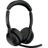 Jabra Evolve2 55 Link 380/390a UC Stereo slúchadlá do uší Bluetooth, 25599-989-999, stereo, čierna, Redukcia šumu mikrofónu, Potlačenie hluku; 25599-989-999