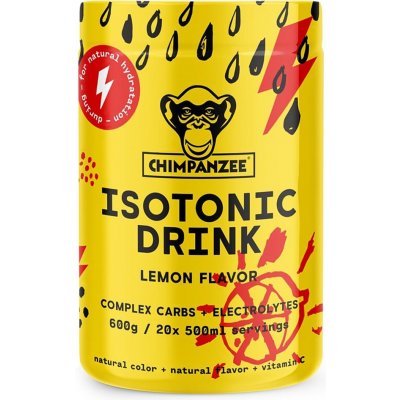 Energetický nápoj Chimpanzee Isotonic Drink Lemon 600g - Odosielame do 24 hodín