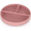 Petite & Mars Tanierik silikónový deliaci okrúhly Take&Match 6 m+ Dusty Rose
