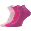 VoXX Ponožky detské bavlnené športové Quendik mix dievčenské