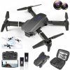 DRON Z KAMERĄ 4K HD PRE DOSPELÝCH, ĽAHKÝ A SKLADACÍ MINI DRON S KAMEROU