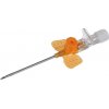 B. Braun kanyla s portom Vasofix 14G 2,2 x 50 mm, oranžový (1ks) (Bezpečnostná intravenózna kanyla s injekčným portom.)
