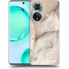 Picasee silikónový prehľadný obal pre Honor 50 5G - Cream marble