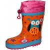 Detské topánky so sovou, Pidilidi, PL0055-17, oranžová - 30