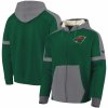 Fanatics Mikina Minnesota Wild Iconic Fleece Full-Zip Hoodie