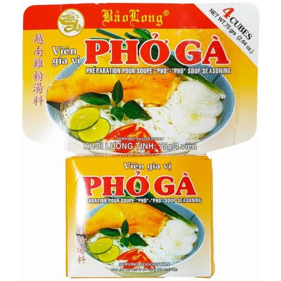 BAO LONG Bujón na kuraciu Viet. polievku Pho 75 g