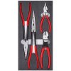 Knipex kliešte 00 20 01 V16 - balenie pre vozidlá (sada 4 ks) 00 20 01 V16