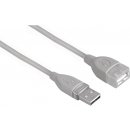 Hama 78400 USB Extension Cable A-Plug - A-Socket, 5m, grey