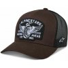 Šiltovka Alpinestars Heritage patch Trucker brown/black