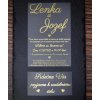Mliečne oznámenie s metalickou zlatou 90 - Svadobné menu (kartičky na stoly) 21764