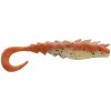4ks - Gumená nástraha Berkley Gulp! Nemesis Prawn Curl Tail 10cm New Penny