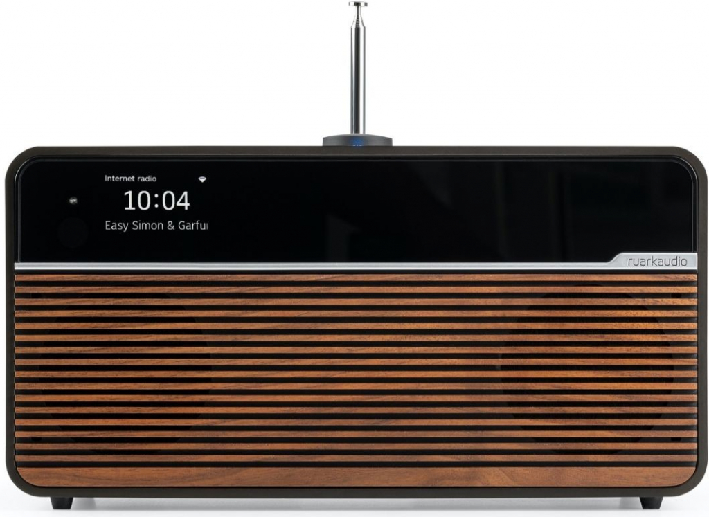 Ruark Audio R2 Mk4 Espresso lak s orechovou mriežkou