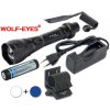 LED Baterka Wolf-Eyes X-Beam Biela XP-L V5 v.2 2017 + Modrá LED Full Set