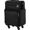 Kozmetický kufor 328 na kolieskach čierny