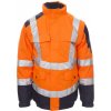 Payper INTERSTATE Reflexná zimná bunda 5XL, Fluorescent orange-Navy blue