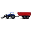Alltoys Traktor farmársky modrý s prívesom