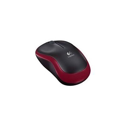 LOGITECH Wireless Mouse M185 Red 910-002240