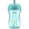 Chicco Advanced Cup tréningový hrnček s rúrkou Teal 266 ml