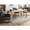 Bighome - IRON Jedálenský stôl mango 180x90x76 bielený lakovaný