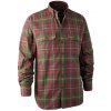 Košeľa Deerhunter Marlon Shirt Red s dlhým rukávom