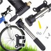 MINI RUČNÁ CYKLISTICKÁ PUMPA NA RÁM S TELESKOPICKÝM DRŽIAKOM NA BICYKEL
