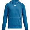 Chlapčenská mikina Under Armour, RIVAL FLEECE HOODIE modrá, XL