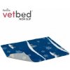 Vetbed / Drybed Zimná modrá DELUXE , vlas 30 mm 150x100cm