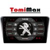 TomiMax Peugeot 408 Android 13 autorádio s WIFI, GPS, USB, BT HW výbava: 4 Core 1GB+16GB LOW