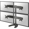 Neomounts FPMA-D700DD4 stojan na monitor 48,3 cm (19) - 76,2 cm (30) výškovo nastaviteľný, sklápajúci, nakláňací, otočný; FPMA-D700DD4