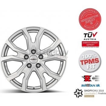 DEZENT TV 6,5x16 5x108 ET47 silver