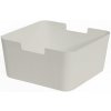 Box Compactor úložný Ecologic, 100% rozložiteľný, 32 x 31 x 15 cm, biela