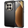 Techsuit – Carbon Silicone ochranné silikónové puzdro s karbónovým dizajnom pre Xiaomi Redmi Note 15 Pro+ 5G / Poco M8 Pro 5G – čierne