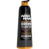 NishMan farbiaci šampón na vlasy a bradu hnedý 200 ml