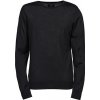Tee Jays Pánsky merino sveter - väčšej veľkosti TJ6000X Black 3XL