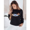 Dámsky sveter CHICPAWS Dstreet MY2541 Farba: Čierna, Veľkosť: S/M