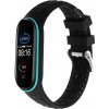 Xiaomi Mi Band 5/6 náhradný náramok - Textúrovaný Farba: Modrá, Vzor: Lines MBSCz-5TLI02