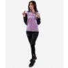 TUTA DONNA 103 CON CAPP. in FELPA súprava fialová-čierna L