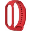 Xiaomi Mi Smart Band 5 / Smart Band 6 / Smart Band 7 červený silikónový remienok na smart hodinky