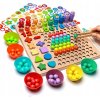 Logická vzdelávacia hračka Montessori Magnetická Coriver pre 3-ročné dieťa 13v1